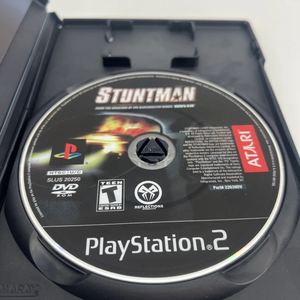 Stuntman Sony PlayStation 2 PS2 Complete With Manual Tested Working Very Good